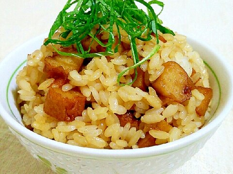 さつま揚げの混ぜご飯